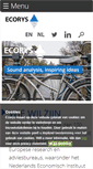 Mobile Screenshot of ecorys.nl